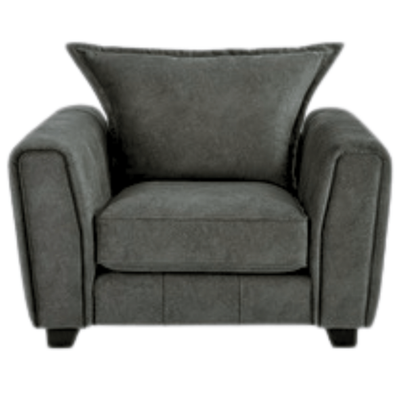 Somerford Grey Fabric Armchair