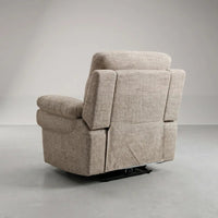 beige-fabric-electric-recliner-armchair
