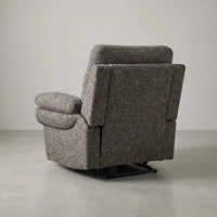 Tanya Brown Fabric Electric Recliner Armchair - Furniture Instore
