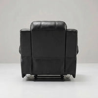 Valencia Black Leather Electric Recliner Chair - view 7 - Furniture Instore