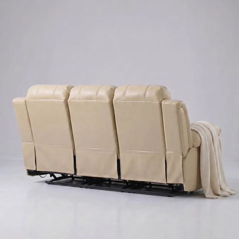 valencia-cream-leather-3-seater-recliner-sofa