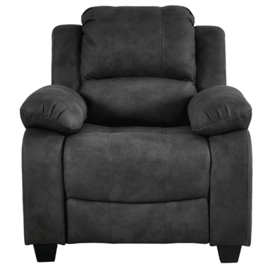 Valerie Charcoal Fabric Armchair