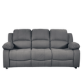 Valerie Grey Fabric 3 Seater Sofa