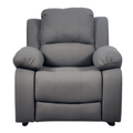 Valerie Grey Fabric Armchair