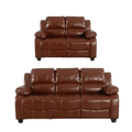 Valerie Tan Leather Modern 3+2 Seater Sofa Set