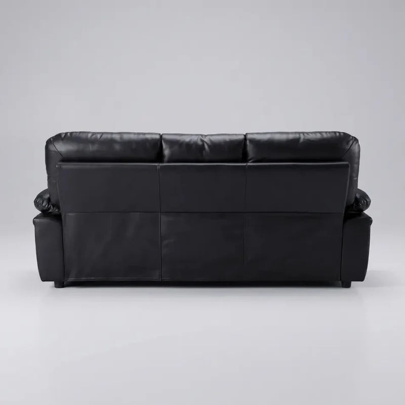 Verona Black Leather 3+2+1