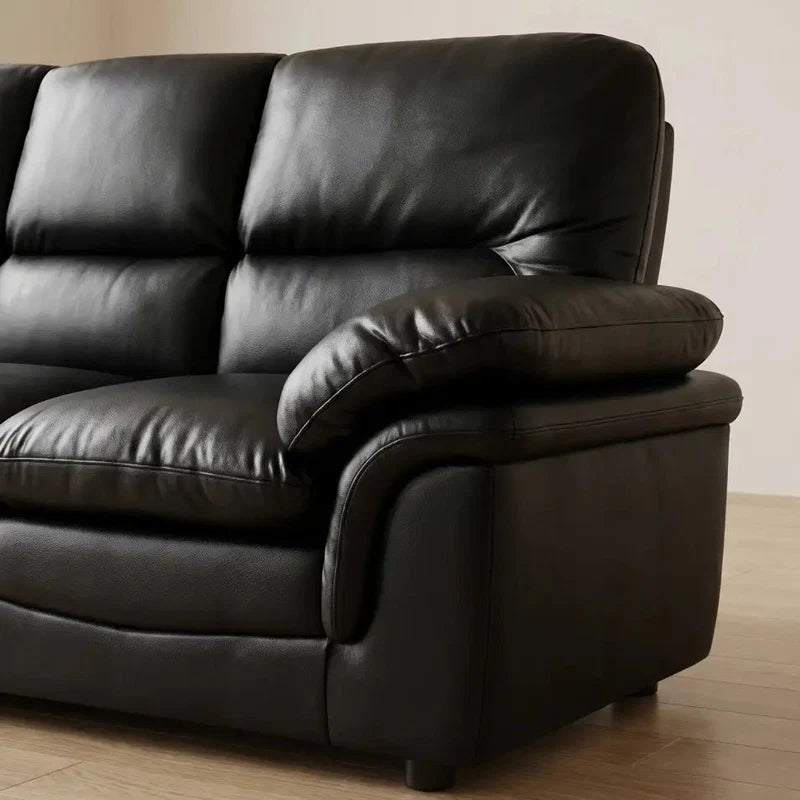 Verona Black Leather
