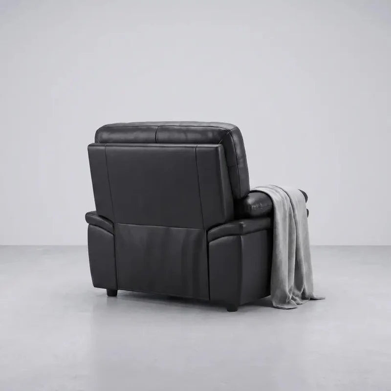 Verona Black 3+1 Seater