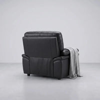 Verona Black Seater Sofa