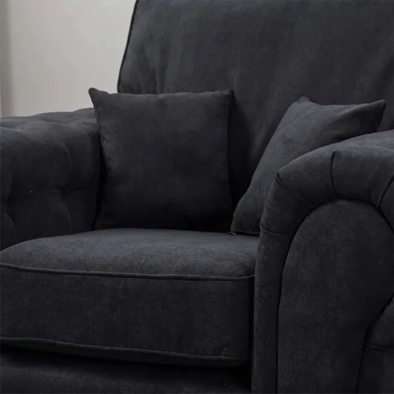 verona-high-back-black-fabric-3-1-seater-sofa-set-armchair-view-1